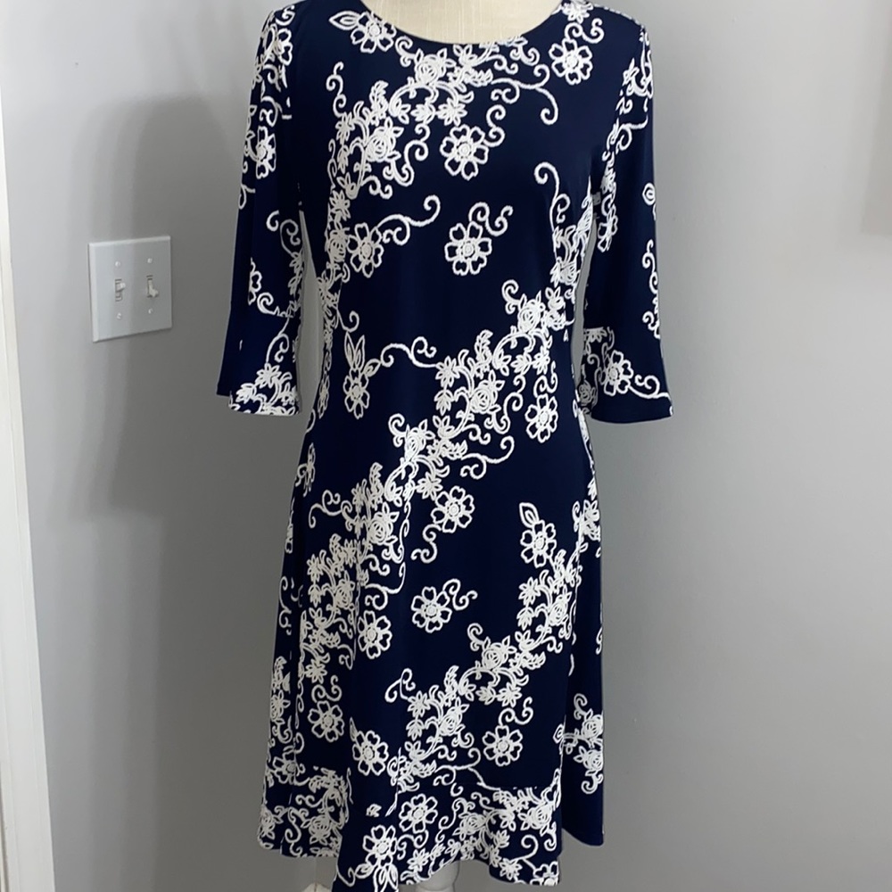 Glamour Sheath Dress with 3/4 Bell Sleeve NWOT